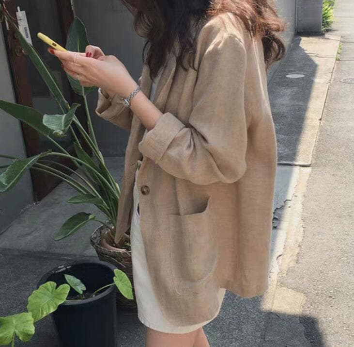 ベージュコーデ ベージュ テーラードジャケット アウター レディース 着回し抜群