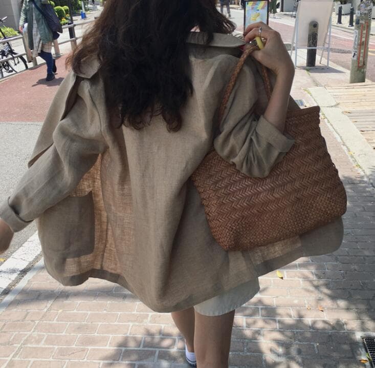 ベージュコーデ ベージュ テーラードジャケット アウター レディース 着回し抜群